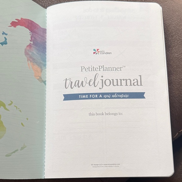 Colorful Travel Journal - Picture 2 of 6